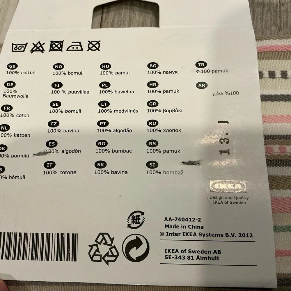IKEA new tag